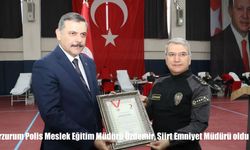 Erzurum Polis Meslek Eğitim Müdürü Özdemir, Siirt Emniyet Müdürü oldu