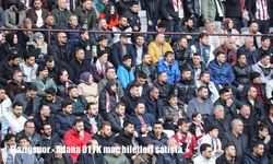Elazığspor - Adana 01 FK maç biletleri satışta