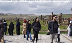 Dünyanın en büyük tarihi İslam mezarlığında ziyaretçi yoğunluğu başladı