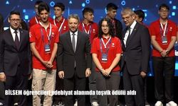BİLSEM öğrencileri edebiyat alanında teşvik ödülü aldı