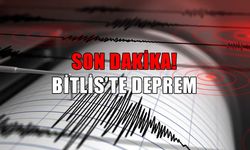 SON DAKİKA: Bitlis’te deprem