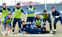 Erzurumspor FK, 29 Haziran'da topbaşı yapacak