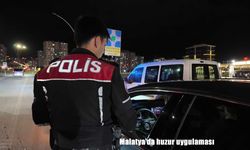 Malatya'da huzur uygulaması