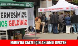 Muş Alparslan Üniversitesi'nde Gazze için kermes: Gelir "Sumud Filosu"na