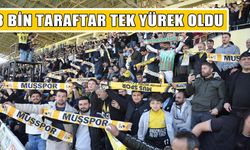 Muş Şehir Stadyumu’nda tarihi gün: 8 bin taraftar tribünleri doldurdu