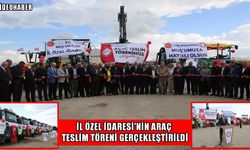 Muş İl Özel İdaresi’nin hizmet ağı güçlendiriliyor: 40 yeni araç törenle teslim edildi