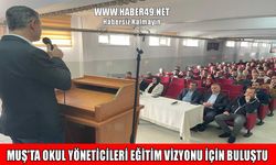 Muş’ta ‘Eğitim Kurumları Yönetici Yetiştirme Programı’ başladı