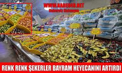 Muş’ta bayram şekerleri tezgâhlardaki yerini aldı