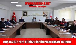 Muş’ta tarımın yeni yol haritası çiziliyor: 2027-2029 üretim planı görüşüldü