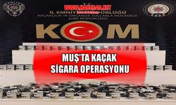 Muş’ta kaçak sigara operasyonu: 499 paket ele geçirildi
