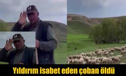 Yıldırım İsabet Eden Çobanın Son Anları Yürek Burktu