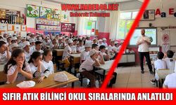 Muş’ta minik öğrencilere sıfır atık eğitimi verildi
