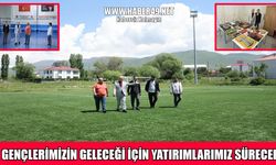 Muş Gençlik ve Spor İl Müdürü Kılıç, Varto’da spor tesislerini inceledi