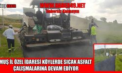 Muş’ta kırsal ulaşımda büyük hamle: Üçevler grup yolu modern standartlara kavuşuyor