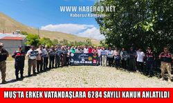 Muş'ta kadına şiddetin önlenmesi için farkındalık çalışmaları sürüyor