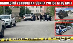 Muş’ta silahlı rehine krizi: Kardeşini vurup polise ateş açtı