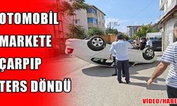 Muş’ta korkutan kaza: Takla atan otomobilden sağ çıktı