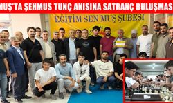 Muş Eğitim-Sen’den Şehmus Tunç anısına ödüllü satranç turnuvası