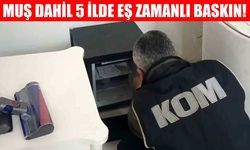 Muş dahil 5 ilde kaçakçılık operasyonu: 15 gözaltı