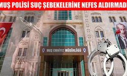 Muş'ta bir haftada 6 bin 933 kişi sorgulandı