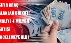 Maliye'den sıfır araç incelemesi: 15 gün içinde bilgi vermeyene ceza uygulanacak