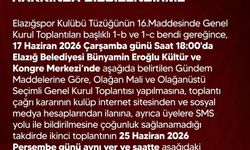 Elazığspor’da Genel Kurul Takvimi Açıklandı