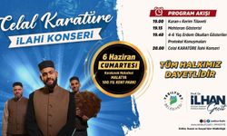 Malatya’da Manevi Buluşma: Celal Karatüre 6 Haziran’da Sahne Alacak