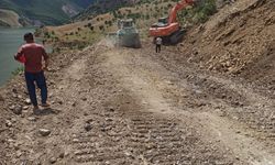 Gökdere-Beyhan sahil yolunda çalışmalar başladı