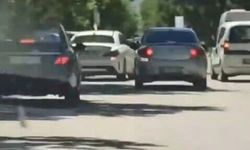 Elazığ’da Trafikte Tehlikeli Sürüş Kamerada