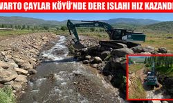 Çaylar Köyü Deresi’nde taşkın riski: Islah çalışmaları sürüyor