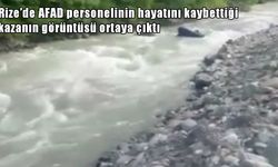 Rize’de AFAD botu alabora oldu: 1 personel hayatını kaybetti
