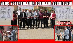 Muş’ta lise öğrencileri yeteneklerini sergiyle taçlandırdı