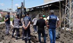 Erzurum’da altyapı çalışmasında mühimmat bulundu