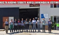 Muş’ta jandarmadan erkeklere ‘kadına yönelik şiddetle mücadele’ eğitimi