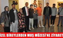 Muş Müzesi özel gereksinimli bireyleri ağırladı