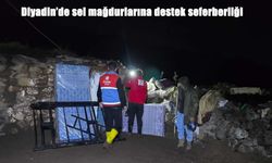 Diyadin'de sel mağdurlarına destek seferberliği