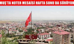 Muş’ta resmi işlemlere hafta sonu çözümü: 27 Haziran'da hangi noter açık?