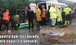 Isparta’daki feci kazada bilanço ağırlaşıyor: Ölü sayısı 5’e yükseldi
