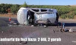 Şanlıurfa’da otomobil devrildi: 2 ölü, 2 yaralı