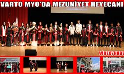 Varto Gıyasettin Bingöl Meslek Yüksekokulu’nda mezuniyet coşkusu