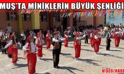 Muş’ta Eko Çocuk Şenliği coşkusu: Öğrenciler doyasıya eğlendi