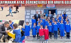 Korkut Kaymakamı Ayaz, Dereiçi Kazanan İlkokulu'nu ziyaret etti