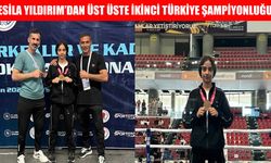 Muş’un ‘altın yumruğu’ Esila Yıldırım ikinci kez Türkiye’nin zirvesinde
