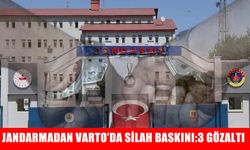 Varto’da silah operasyonu: 3 şüpheli gözaltına alındı