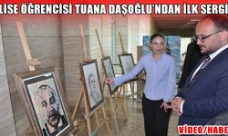 Genç sanatçı Tuana Daşoğlu, Muş’ta bir ilki gerçekleştirdi