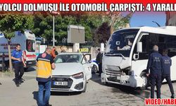 Muş’ta yolcu dolmuşu ile otomobil çarpıştı: 4 yaralı