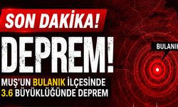 Son Dakika: Bulanık’ta korkutan deprem