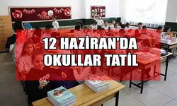 MEB’den son dakika kararı: Okullar 12 Haziran’da tatil ediliyor!
