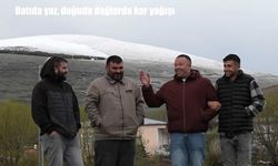 Batıda yaz, doğuda dağlarda kar yağışı