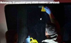 Malatya’da cadde ortasında silahlı saldırı: 19 yaşındaki genç yaralandı